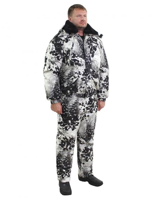Костюм зимний НОРД RS тк.Алова цв.Matrix белый 2
