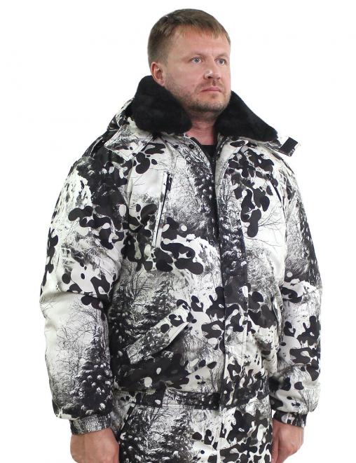 Костюм зимний НОРД RS тк.Алова цв.Matrix белый 2