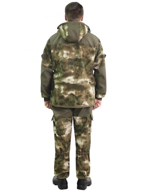 Костюм ГОРКА-ДЕМИ  RS тк.Polarfleece рип-стоп цв.Атак зелёный