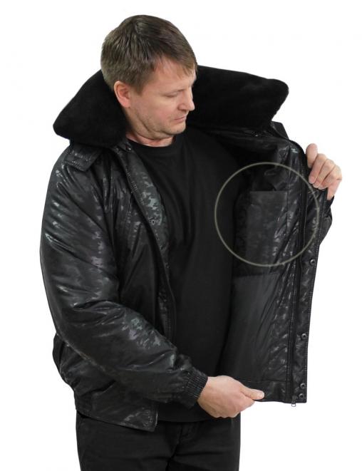 Куртка ЗАХВАТ тк.Оксфорд цв.Черный КМФ 1228