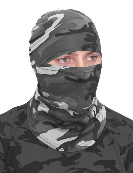 Маска-балаклава RS цв.Серый КМФ
