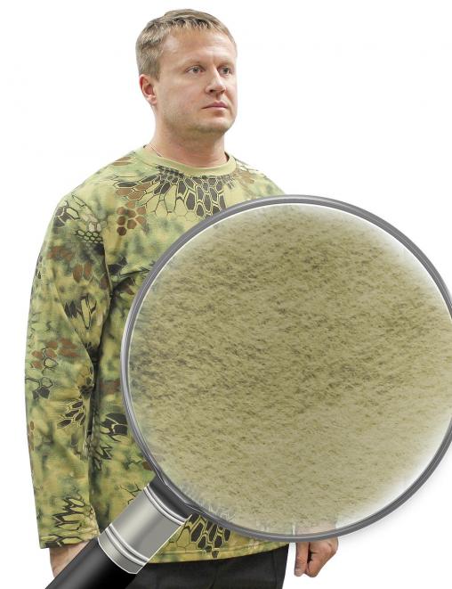 Толстовка тк.Футер 2-х нитка с начёсом RS цв.Питон зелёный