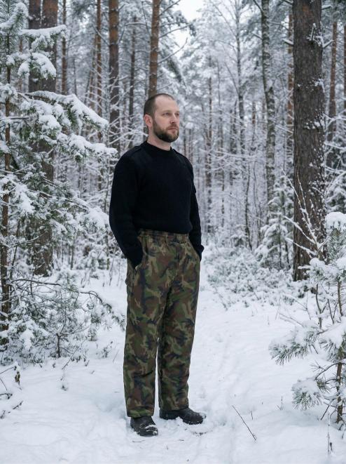 Брюки утеплённые ВИХРЬ RS тк.Оксфорд цв.Зеленый КМФ