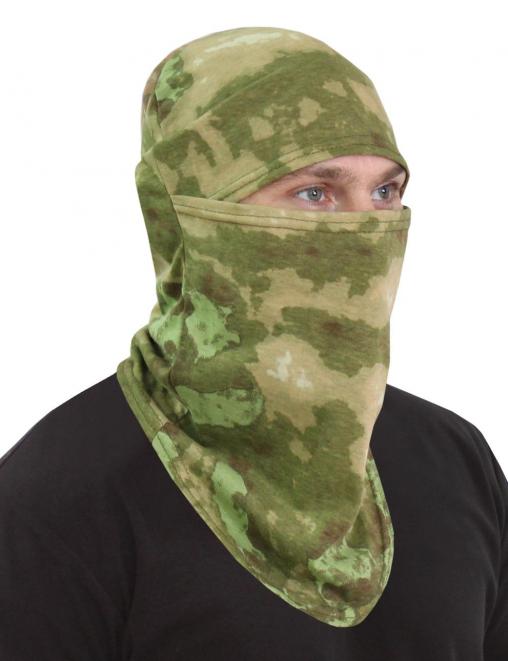 Маска-балаклава цв.Мох/Атак зеленый