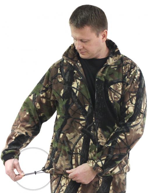 Толстовка Флисовая New цв.Лес