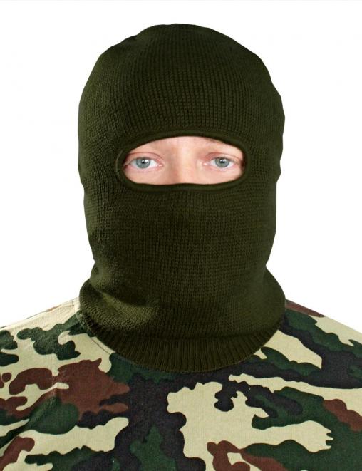 Подшлемник вязаный цв.Олива