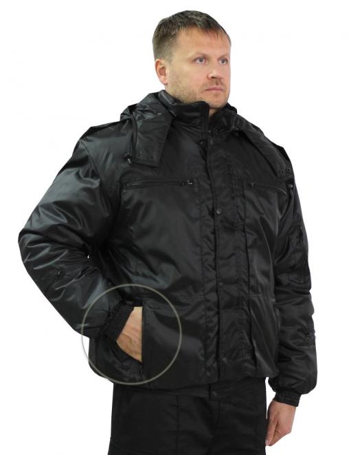 Куртка БВР тк.Оксфорд цв.Чёрный
