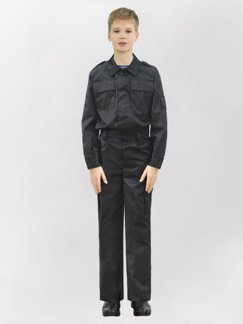 Костюм ПАТРИОТ детский RS тк.Смесовая цв.Чёрный