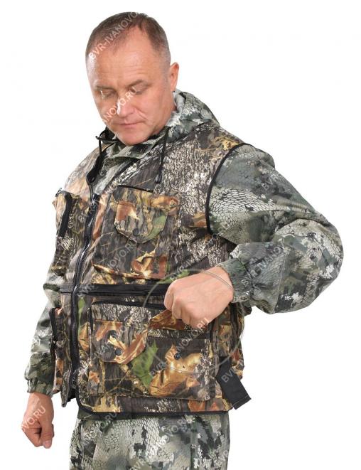 Жилет HUNTER RS тк.Смесовая цв.Лес