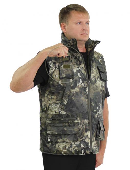 Жилет утеплённый БУРАН RS тк.Оксфорд цв.Кобра