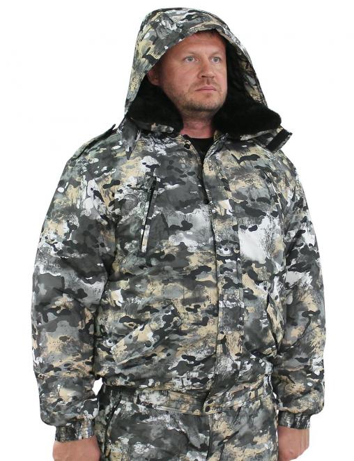 Костюм зимний НОРД тк.Дюспа/Мембрана цв.Полигон