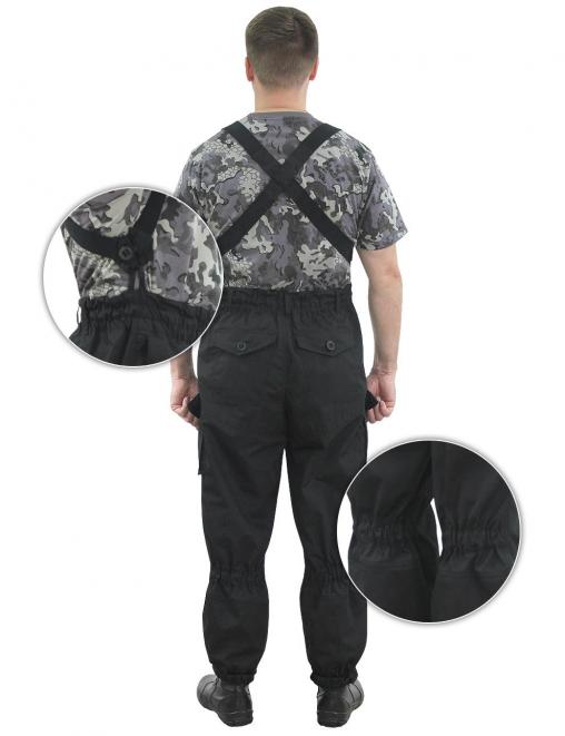 Костюм ГОРКА NEW  RS тк.Рип-стоп цв.Чёрный