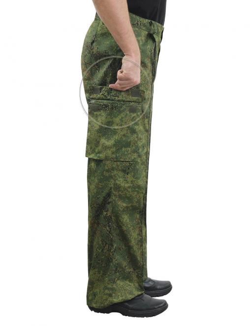 Брюки ВОЕННО-ПОЛЕВЫЕ тк.Смесовая цв.Цифра