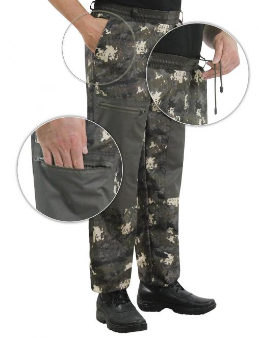 Костюм БЕРКУТ-DEMI RS тк.Polarfleece цв.BLUR 045