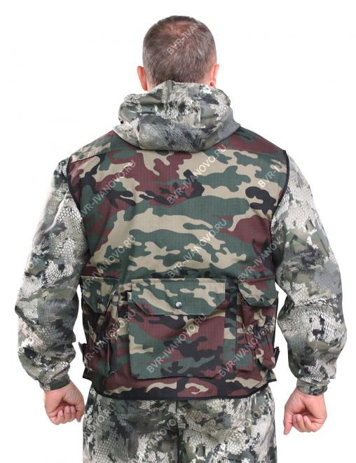 Жилет HUNTER RS тк.Рип-стоп цв.Зеленый КМФ