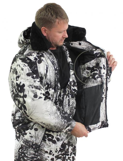 Костюм зимний НОРД RS тк.Алова цв.Matrix белый 2