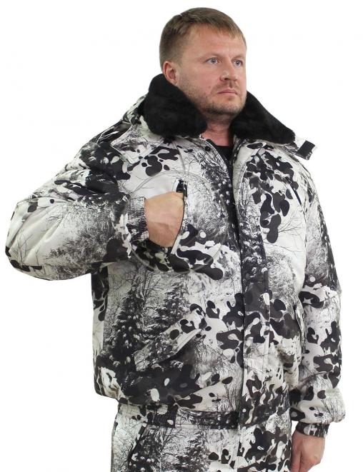 Костюм зимний НОРД RS тк.Алова цв.Matrix белый 2