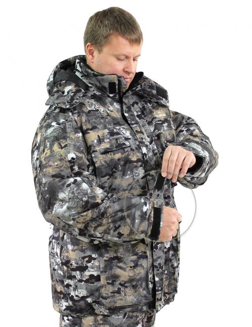 Костюм зимний ФОРЕСТ тк.Алова цв.Полигон