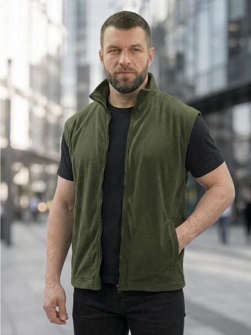 Жилет WORK тк.Флис цв.Олива