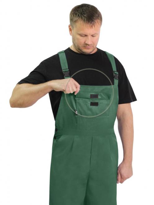 Полукомбинезон ПРОФЕССИОНАЛ  RS цв.Зелёный