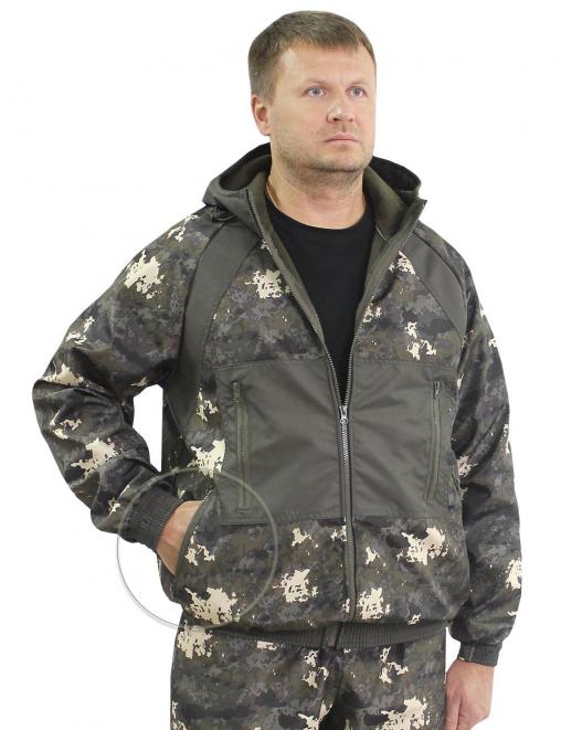 Костюм БЕРКУТ-DEMI RS тк.Polarfleece цв.BLUR 045