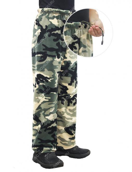 Костюм детский БАРС Флисовый RS цв.Зеленый КМФ 134