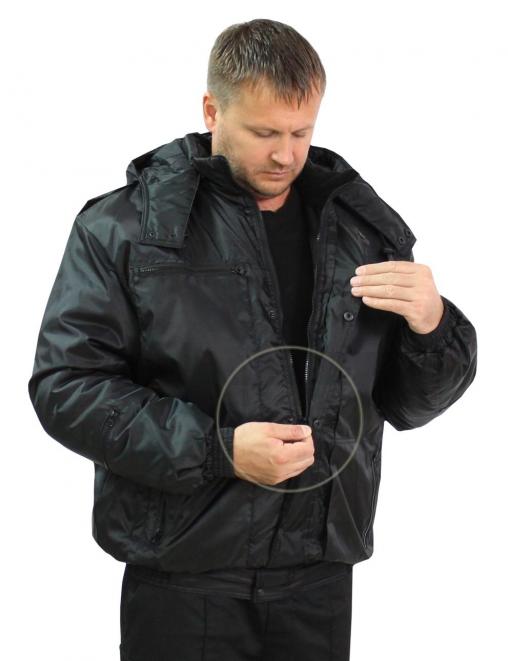 Куртка БВР тк.Оксфорд цв.Чёрный