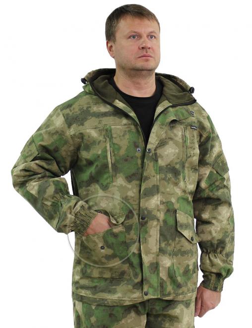 Костюм ГОРКА-ДЕМИ РУБЕЖ тк.Грета рип-стоп цв.Атак зелёный