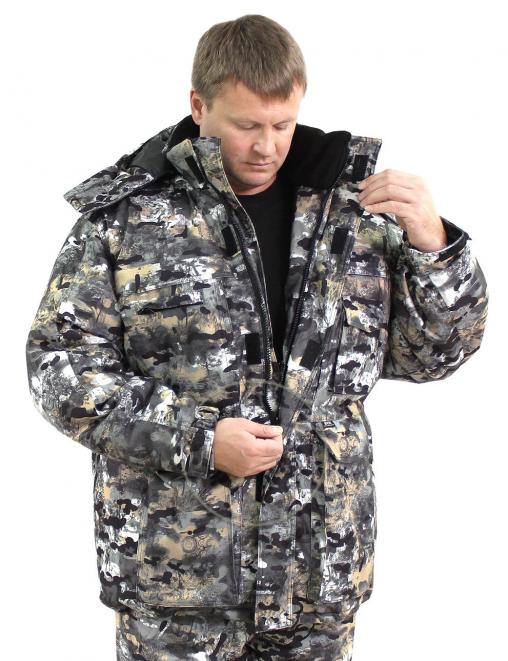 Костюм зимний ФОРЕСТ тк.Алова цв.Полигон