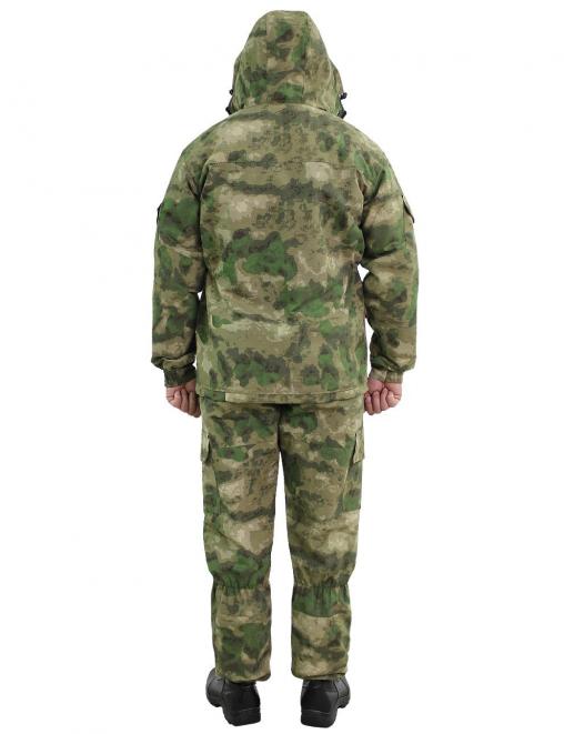 Костюм ГОРКА-ДЕМИ РУБЕЖ тк.Грета рип-стоп цв.Атак зелёный