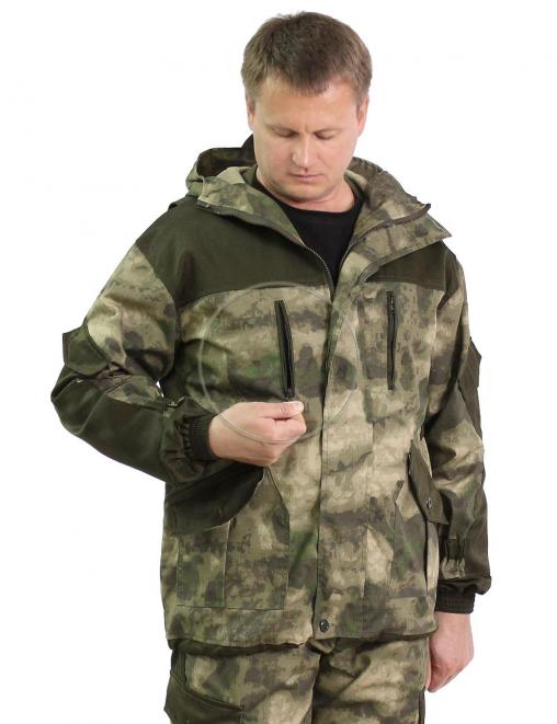 Костюм ГОРКА РУБЕЖ тк.Рип Стоп цв. Атак Зеленый