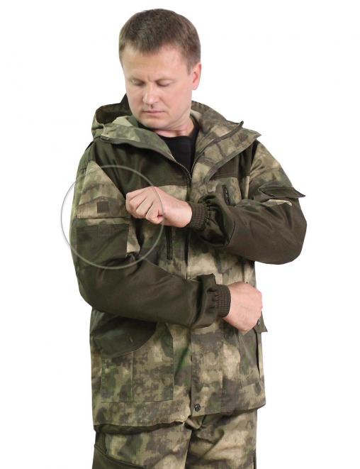 Костюм ГОРКА РУБЕЖ тк.Рип Стоп цв. Атак Зеленый