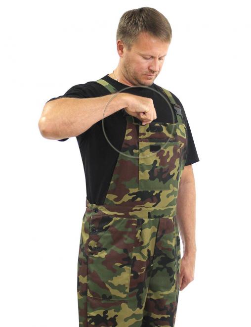 Полукомбинезон ИТР RS  цв.Зеленый КМФ