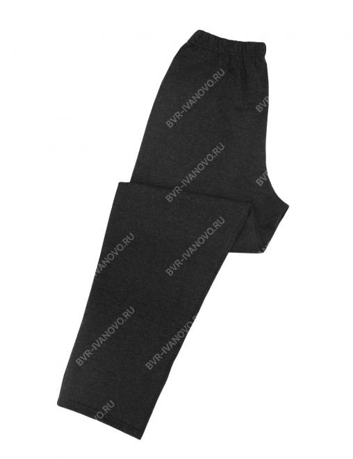 Брюки спортивные ЭКО мужские RS тк.Футер 2-х нитка с начёсом цв.Чёрный арт.013