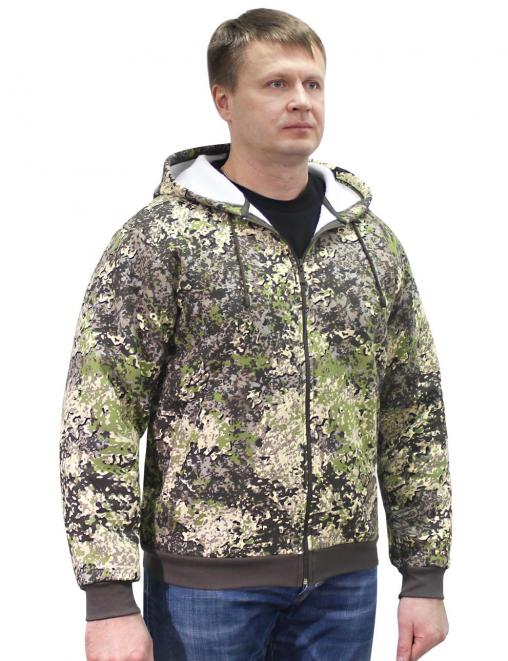 Толстовка на молнии ИРБИС RS тк.Футер 3х нитка цв.BLUR 2267