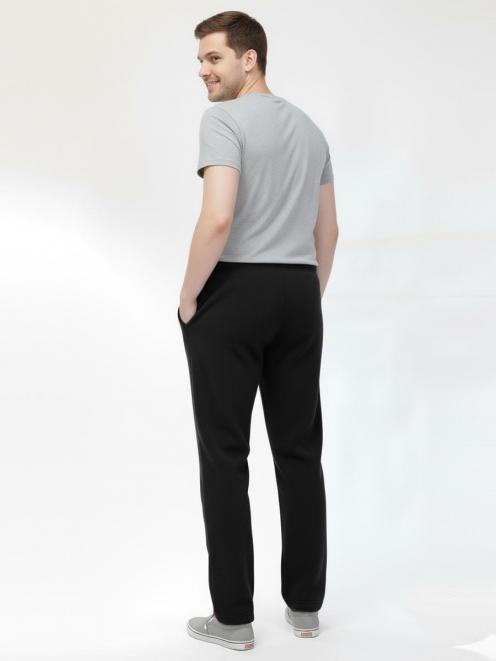 Брюки мужские SPORT тк.Флис цв.Черный