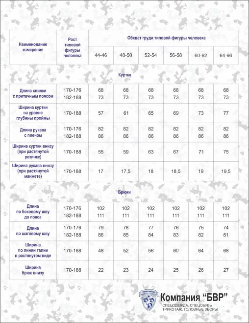 Костюм ПАРТИЗАН тк.Смесовая цв.BLUR 1172