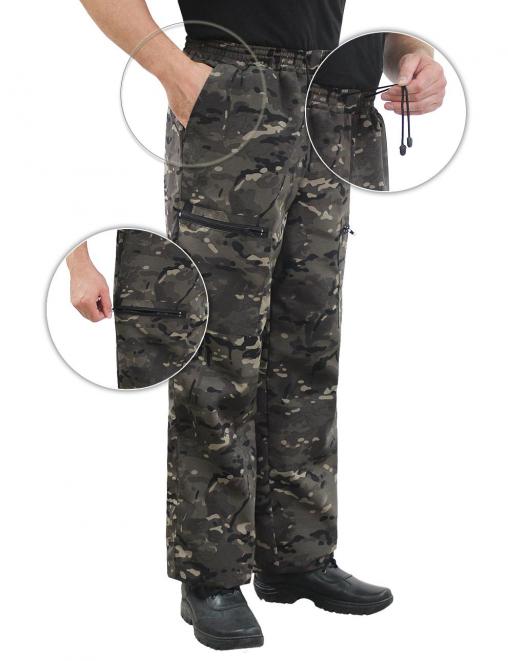 Костюм ЛЕСНИК RS тк.Грета цв.Мультикам Коричневый