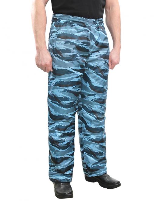 Брюки утеплённые ВИХРЬ тк.Оксфорд цв.Серый Камыш