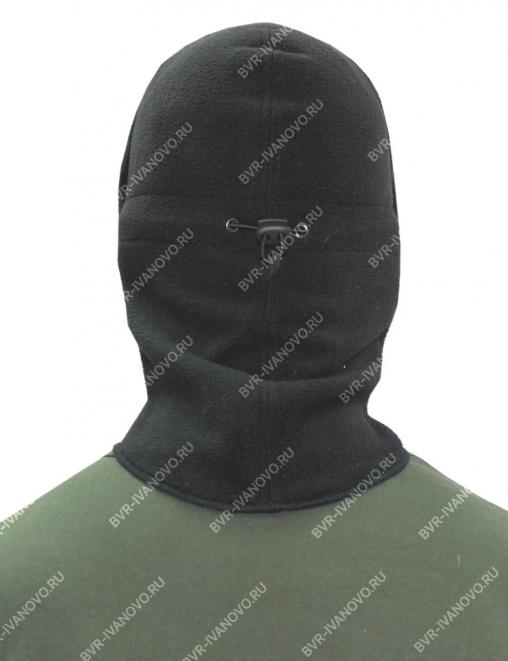 Шапка-маска БУРАН тк.Флис цв.Чёрный