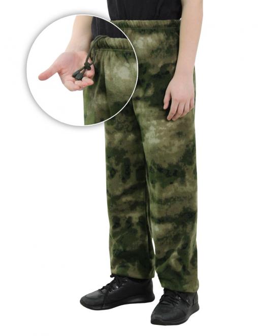 Костюм детский БАРС Флисовый цв.Мох зеленый