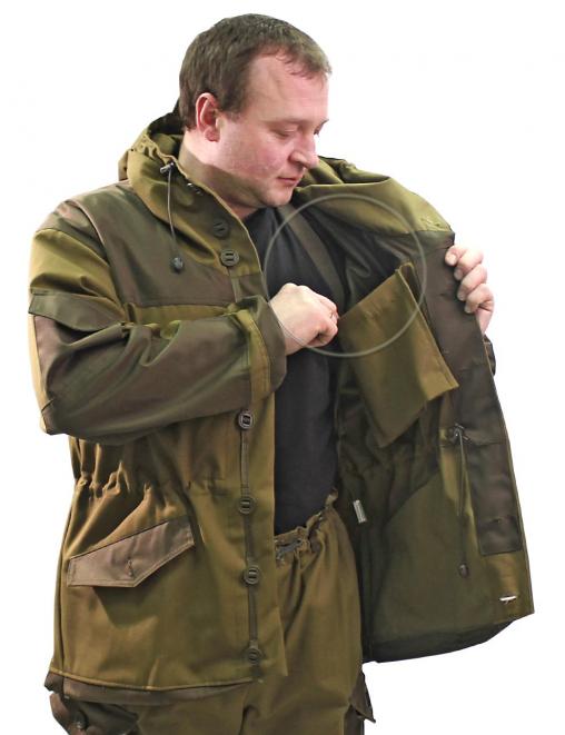 Костюм ГОРКА NEW тк.Палатка с накладками