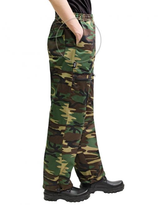 Брюки детские ЮНИОР RS тк.Смесовая цв.Зеленый КМФ