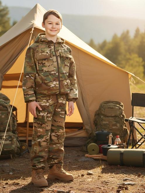 Костюм детский ЗАРНИЦА тк.Рип-стоп цв.Мультикам