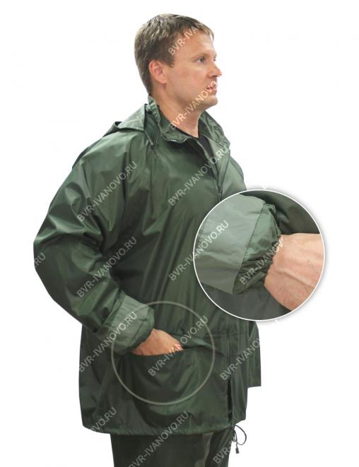 Костюм влагозащитный  RS тк.Нейлон цв.Зелёный