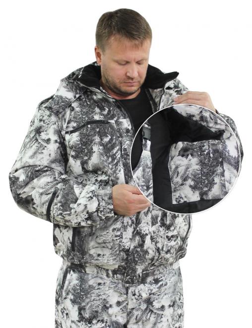 Костюм зимний БВР тк.Алова цв.Белый Лес 2
