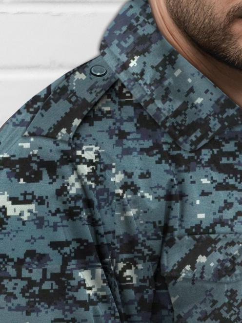 Ветровка ОХРАНА RS тк.Оксфорд цв.Цифра Темно-синяя