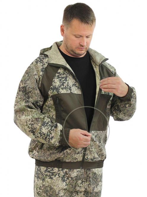 Костюм ПАРТИЗАН тк.Смесовая цв.BLUR 2267