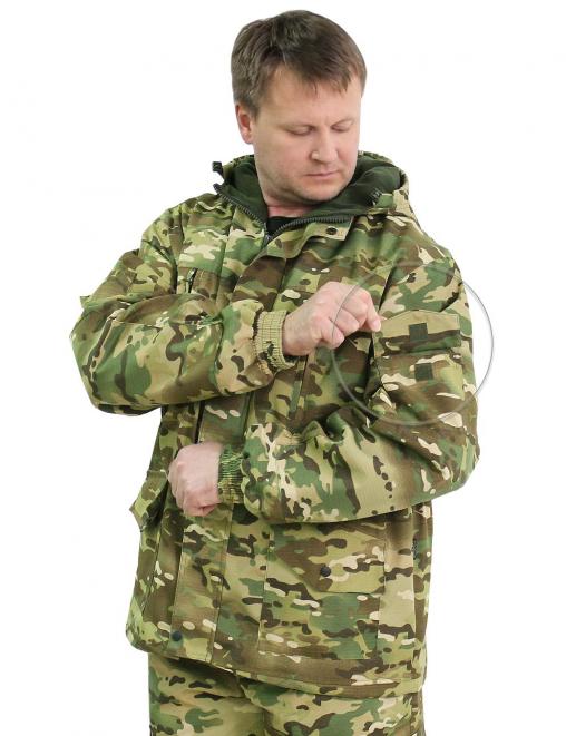Костюм ГОРКА-ДЕМИ РУБЕЖ тк.Грета рип-стоп цв.Мультикам