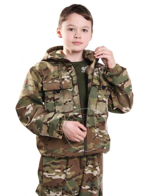 Костюм детский ЗАРНИЦА тк.Рип-стоп цв.Мультикам